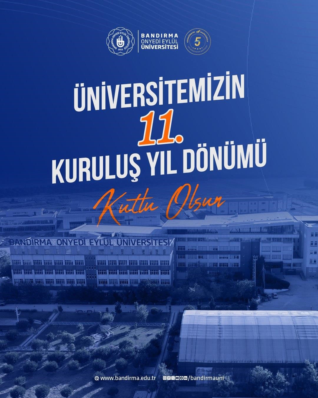 BANÜ 11 Yaşında