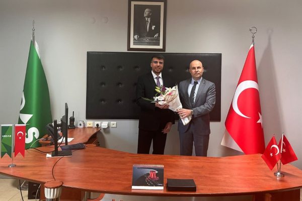 UEDAŞ Bandırma Bölge Müdürlüğü’nde Bayrak Değişimi