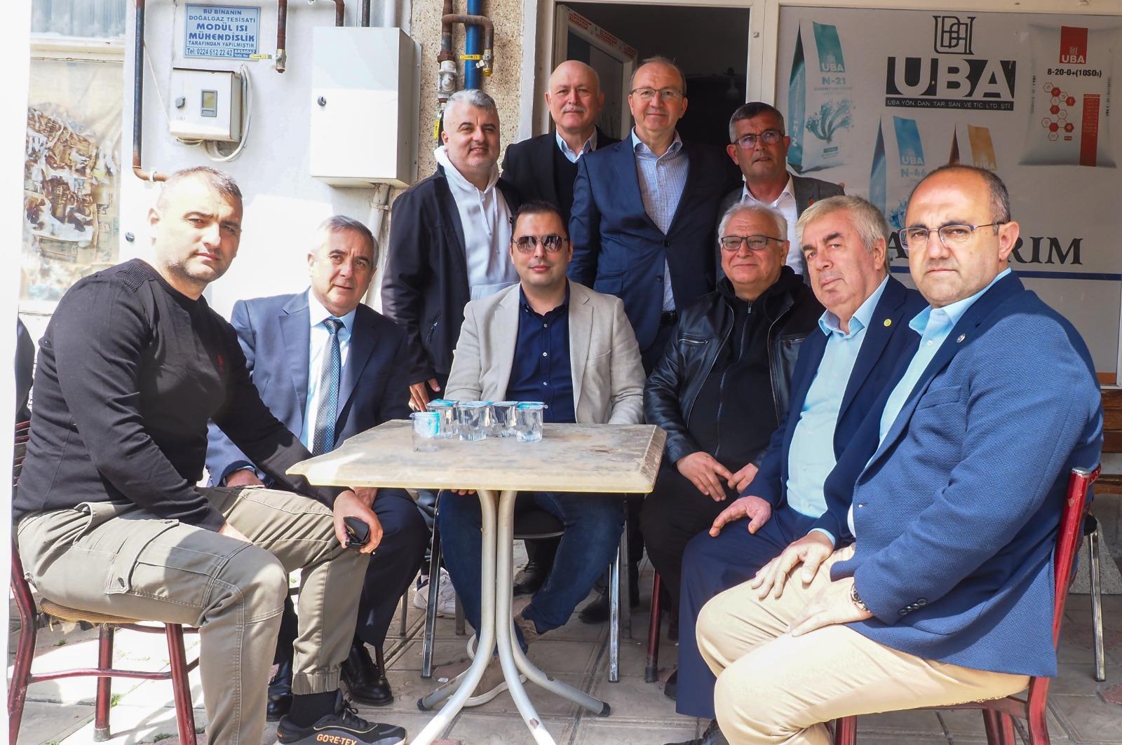 Rektör Boz Kırsal Mahalle ziyaretlerinde
