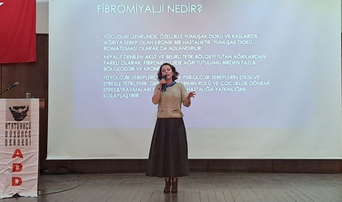Atatürkçü Düşünce Derneği ( ADD ) Bandırma Şubesi Fibromiyalji konulu