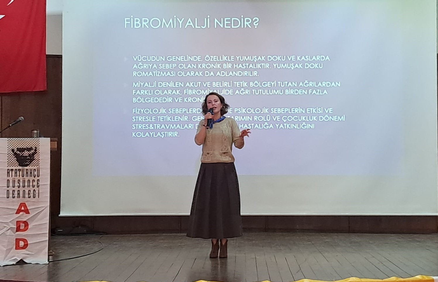 ADD’den ” Görünmeyen Hastalık Fibromiyalji ” Semineri