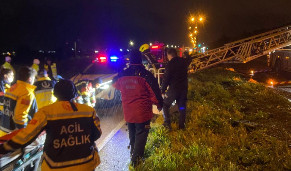 &nbsp; Bandırma’da, Külefli yol ayrımı yakınında İzmir seferini yapan 35