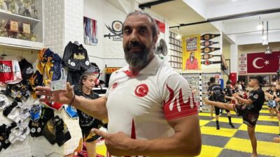 Bandırma’da uzun süredir kickboks branşıyla hizmet veren spor salonu, artık
