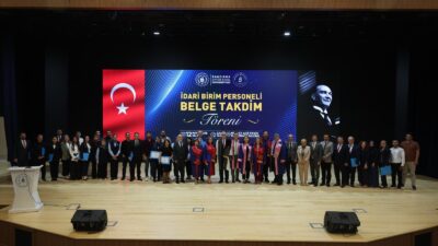 BANÜ’de  tarafından, kurumsal gelişim süreçlerine sundukları katkılar, özverili çalışmaları ve