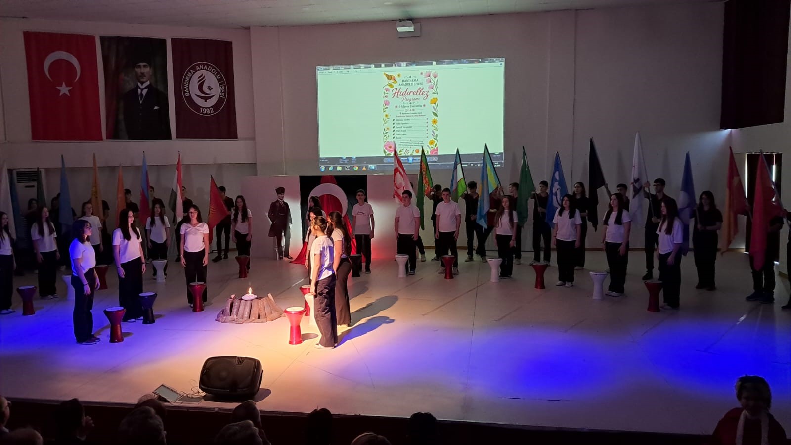 BAL’da Hıdırellez ateşi yandı