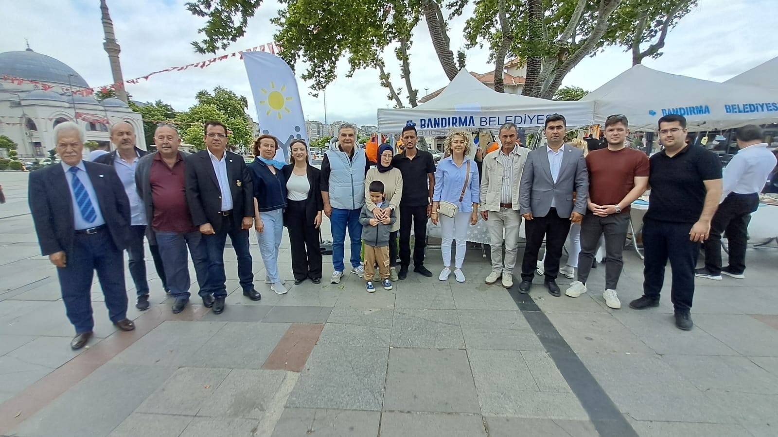 İyi Parti’den Yusuf Efe Yazı’ya kermes desteği