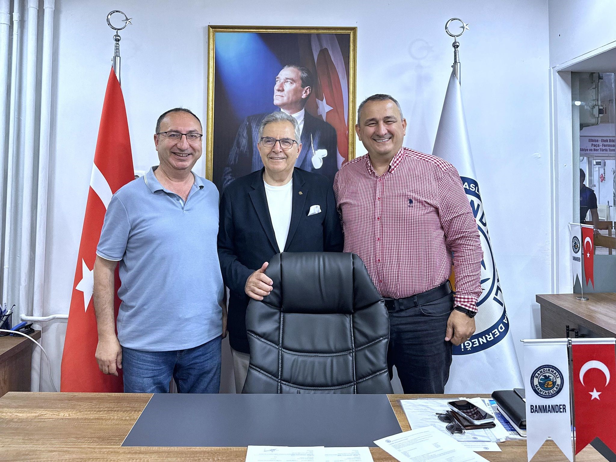 Başkan Mirza’dan BANMANDER’e Ziyaret