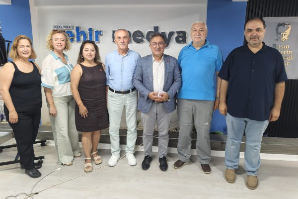 CHP Heyeti Şehir Medya’yı ziyaret etti