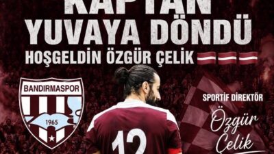 Bandırmaspor Yönetim kurulu 2026/2027 futbol sezonu için ilk anlaşmasını gerçekleştirdi.