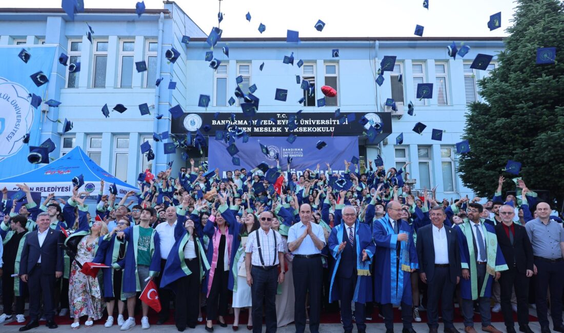 BANÜ Gönen Meslek Yüksekokulu mezuniyet töreni Gönen Meslek Yüksekokulu Dursun