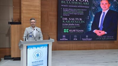 BANÜ Yönetim Bilişim Sistemleri Topluluğunun düzenlediği sektör temsilcileriyle buluşma etkinliğinin
