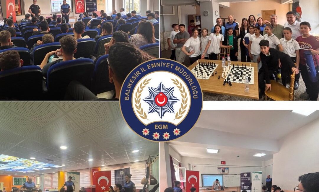 Balıkesir Emniyet Müdürlüğü Toplum Destekli Polislik Şube Müdürlüğü ekiplerince, ÇOGEP