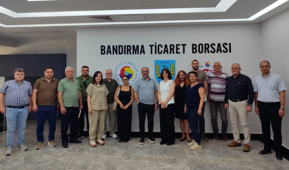 Bandırma Ticaret Borsası tarafından üyelerin kurumsal gelişimine katkı sağlam ak