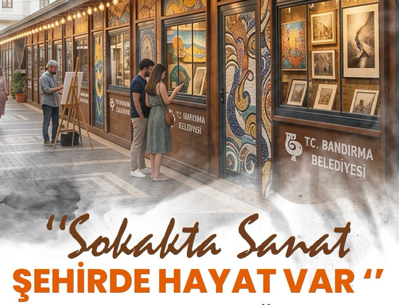 Sokakta Sanat, Şehirde Hayat Var Projesi Başlıyor