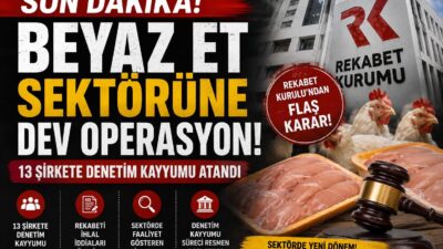 Beyaz et sektörüne yönelik yürütülen soruşturma kapsamında 8 ilde eş