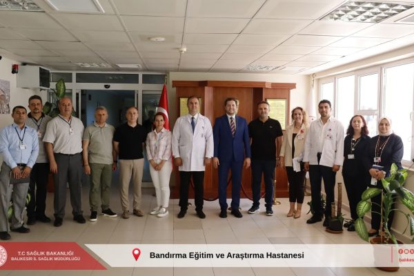 EA Hastanesinde değerlendirme ziyareti gerçekleşti