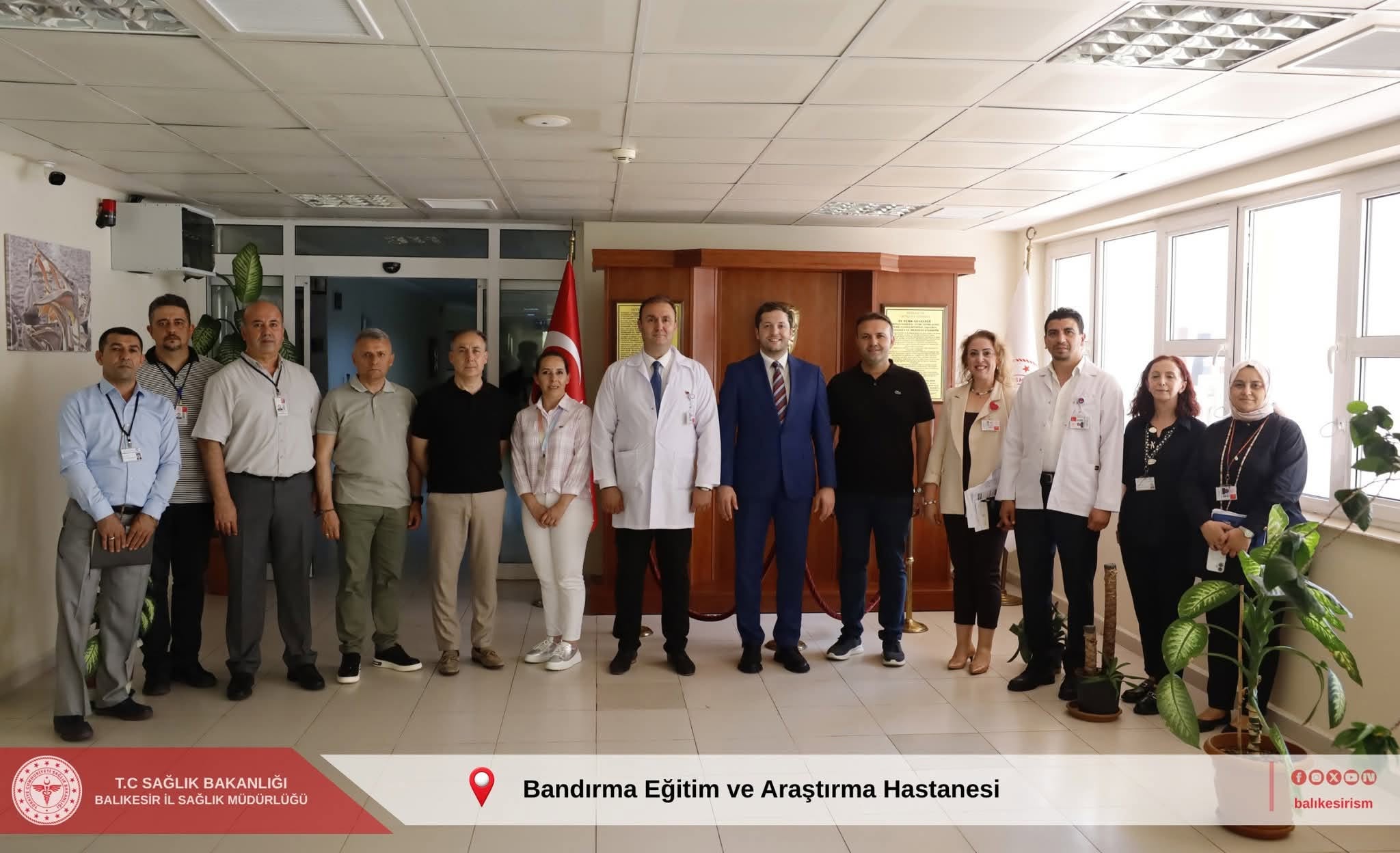 EA Hastanesinde değerlendirme ziyareti gerçekleşti