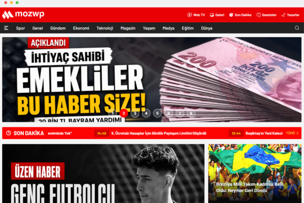 Pahalı Haber Yazılımı Devri Bitti: Karşınızda MOZWP