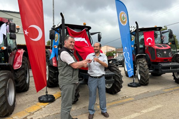 Dedeoba çiftçisine Orköy desteği