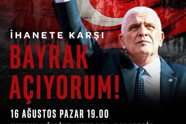 İyi Parti’den “İhanete karşı bayrak açıyorum” mitingi