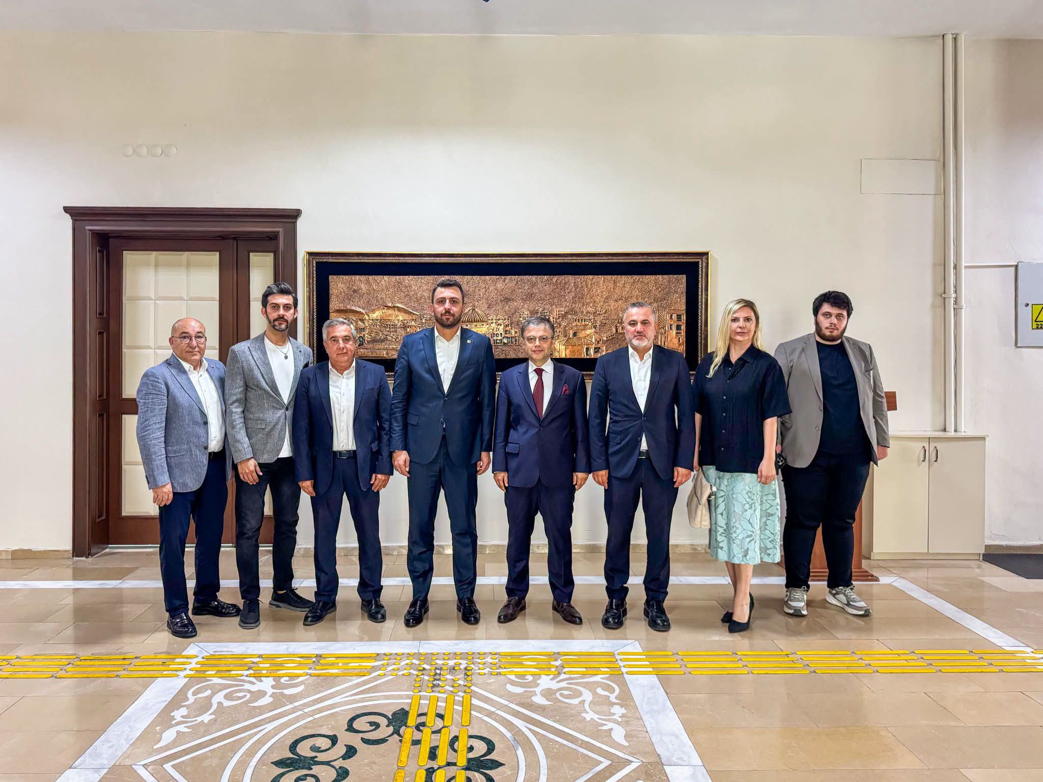 Ak Parti’den Kaymakama Ziyaret