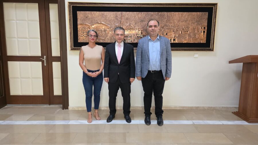 Bandırma Şehir Medya’dan Kaymakam Öztürk’e Ziyaret