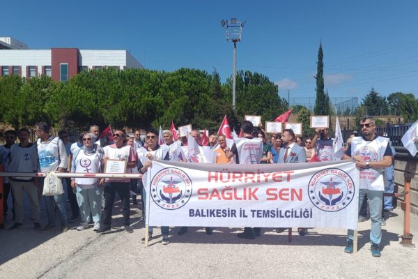 Çalışma şartları sağlık çalışanlarını isyan ettirdi