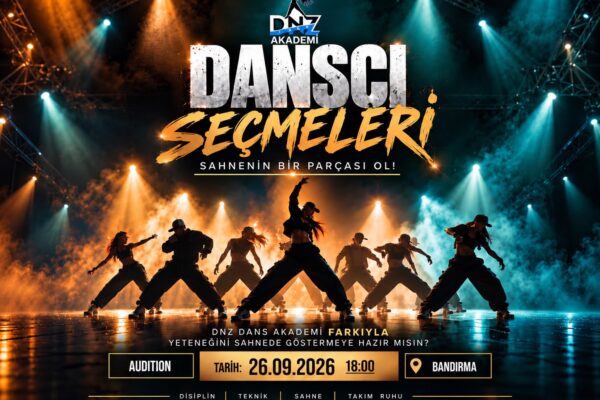DNZ Dans Akademi Yeni Sezon Sahne Ekibini Seçiyor