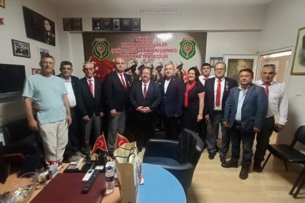 Bandırma Kent Konseyi’nden Gaziler Günü’nde anlamlı ziyaret