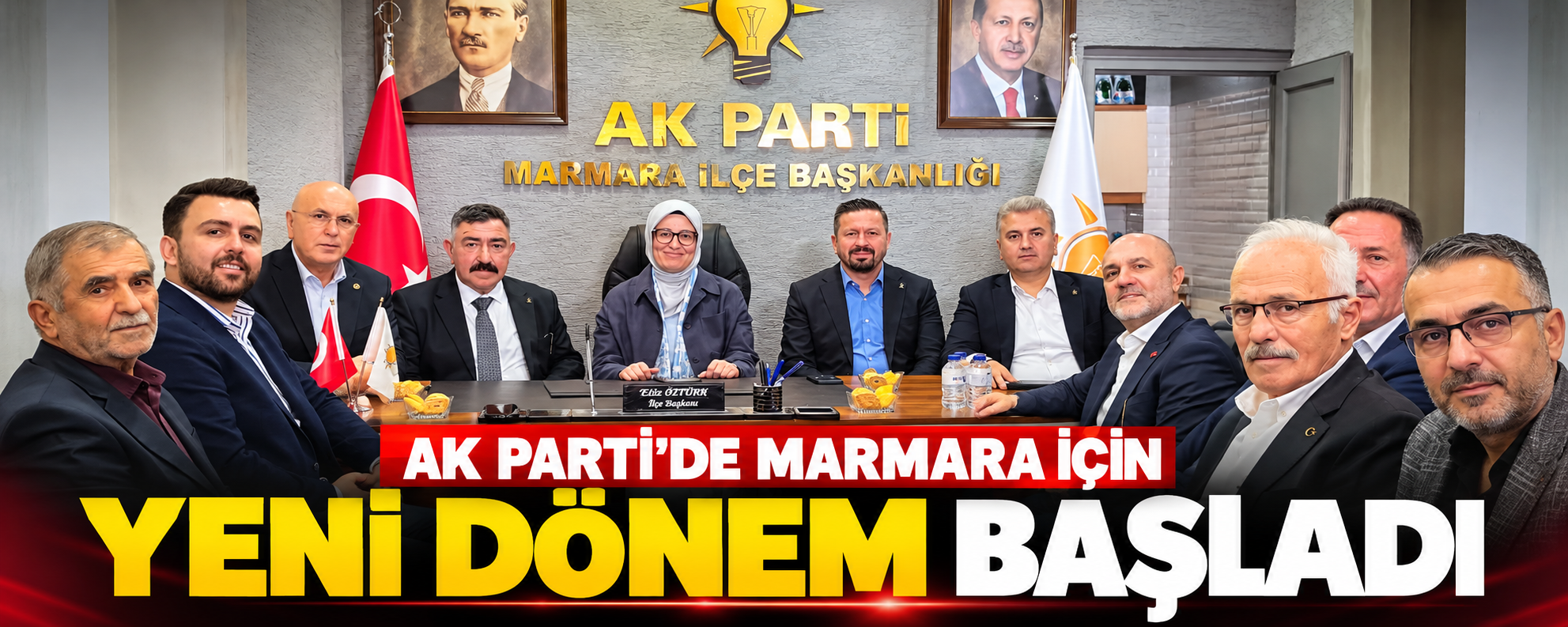 AK Parti Heyetinden Marmara Adası’na Çıkarma