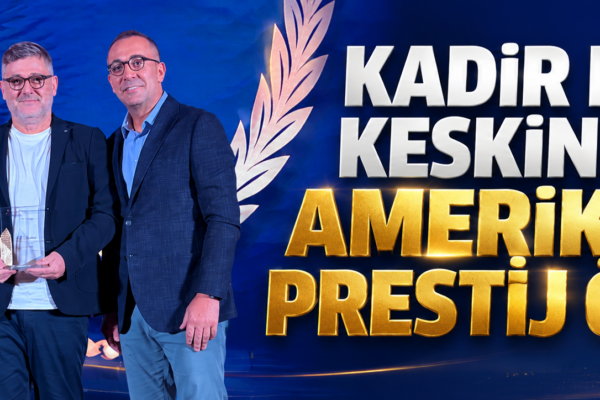 Kadir Bora Keskinler’e Amerika’da Prestij Ödülü