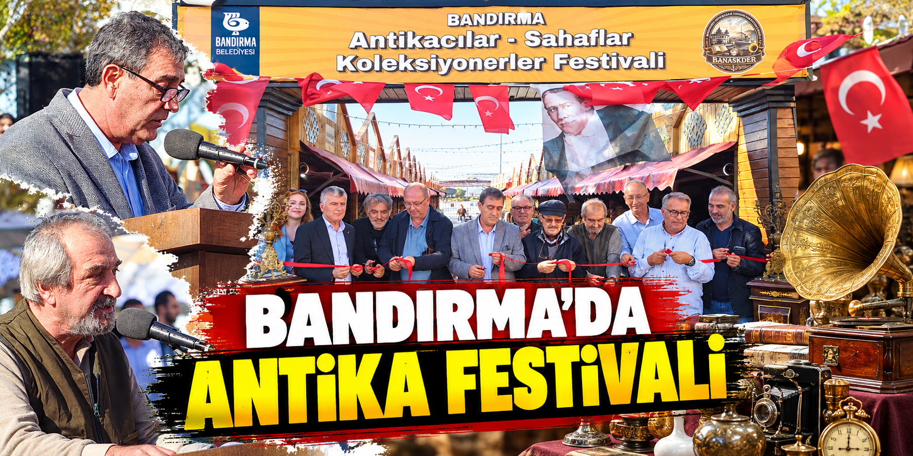 Bandırma’da geçmişin izleri antika festivalinde buluşuyor