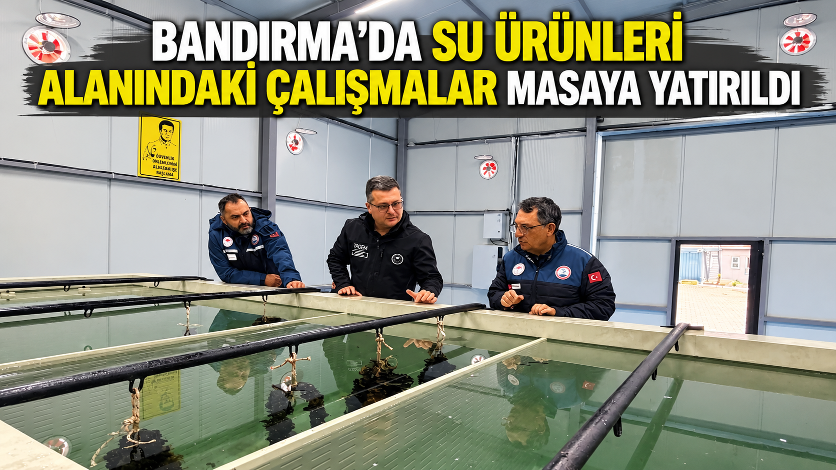 Bandırma’da Su Ürünleri Alanındaki Çalışmalar Masaya Yatırıldı