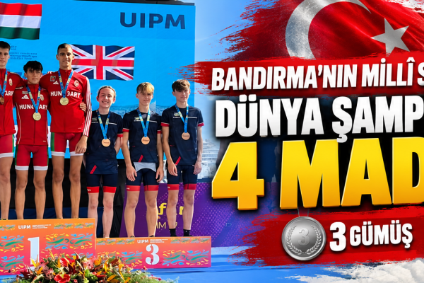 Bandırma’nın Milli Sporcuları’ndan Dünya Şampiyonasında 4 madalya