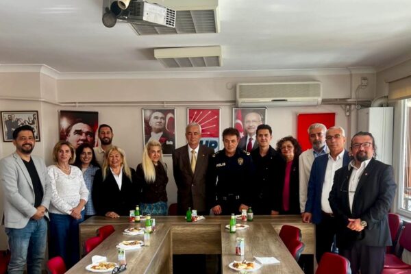 Hasan Şahin’den CHP Bandırma İlçe Başkanlığı’na İade-i Ziyaret