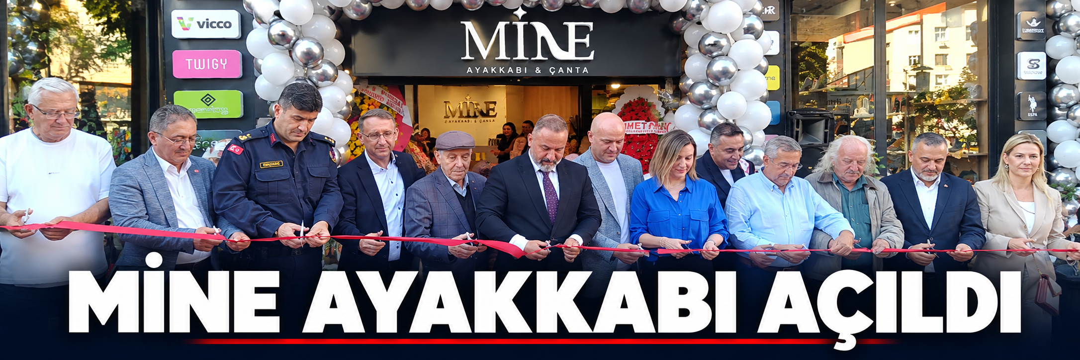 Mine Ayakkabı açıldı
