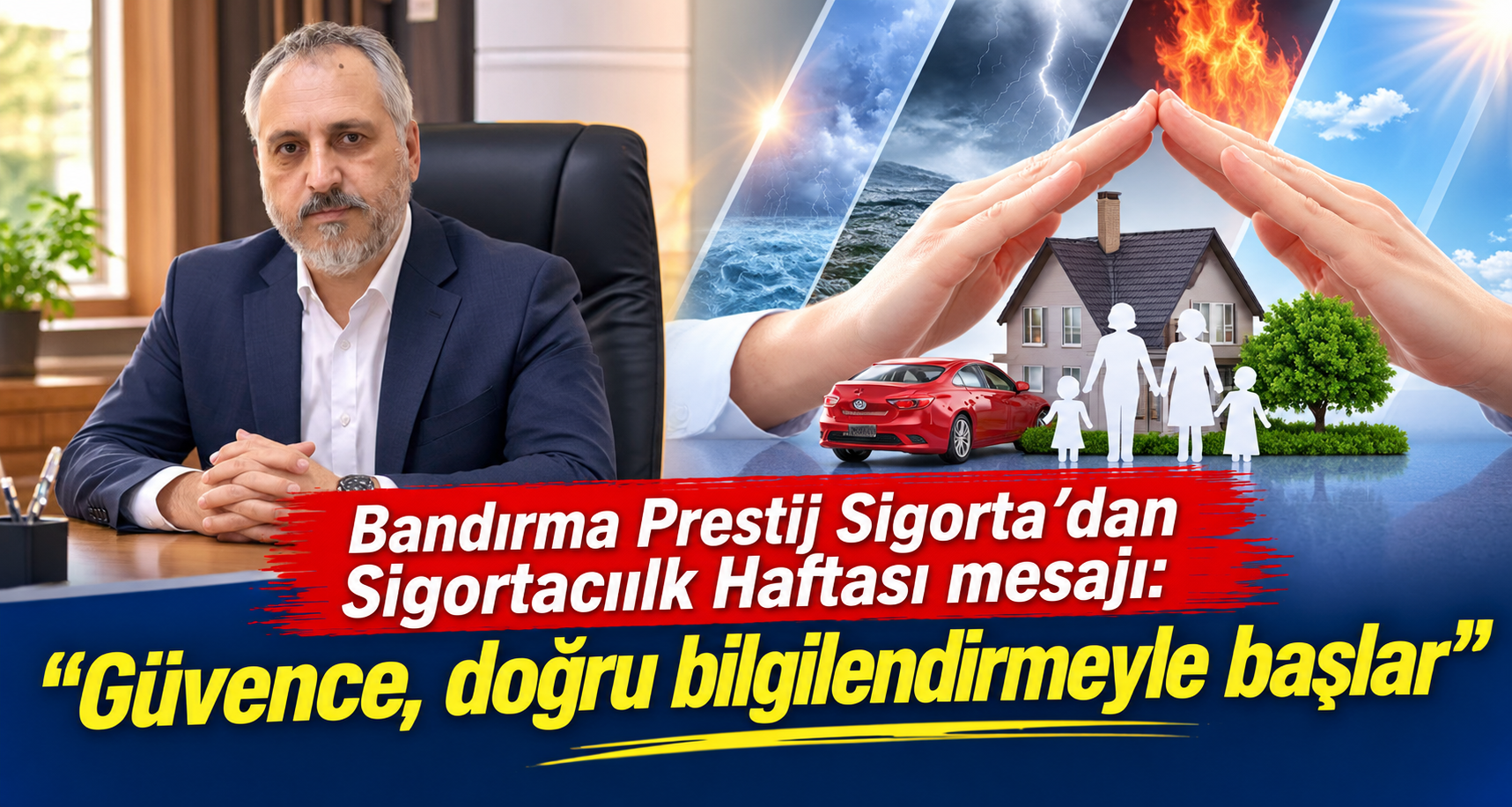 Bandırma Prestij Sigorta’dan Sigortacılık Haftası mesajı: “Güvence, doğru bilgilendirmeyle başlar”